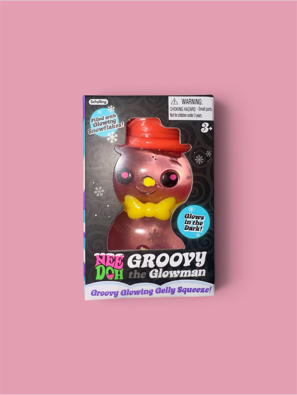 Needoh groovy glowman pink